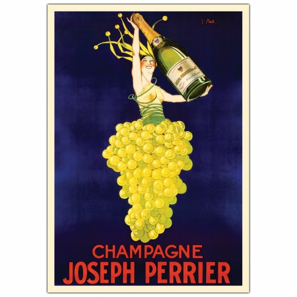 CHAMPAGNE JOSEPH PERRIER Picture, French Advertising - Picture 1 of 5